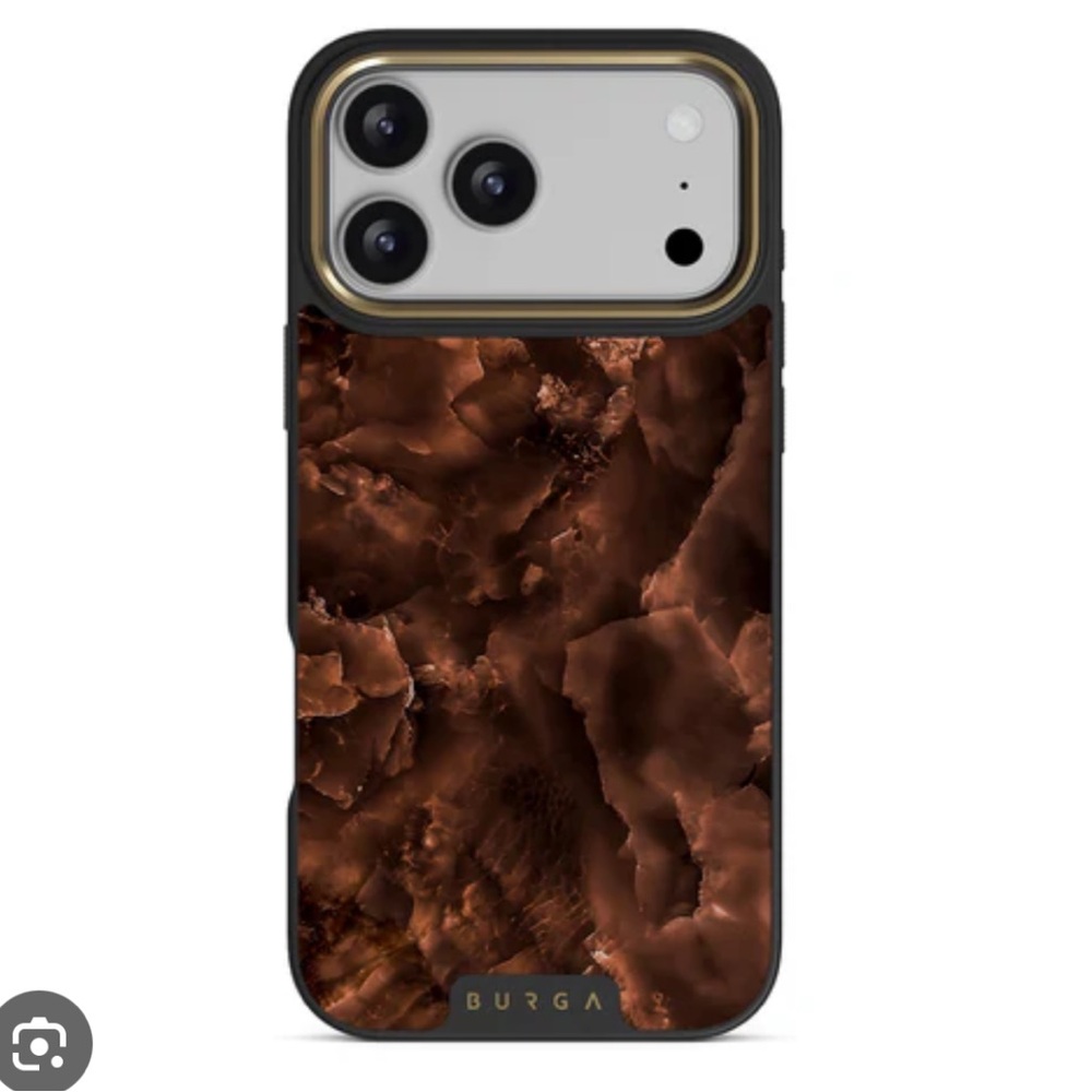 Burga Brown Marble Phone Case